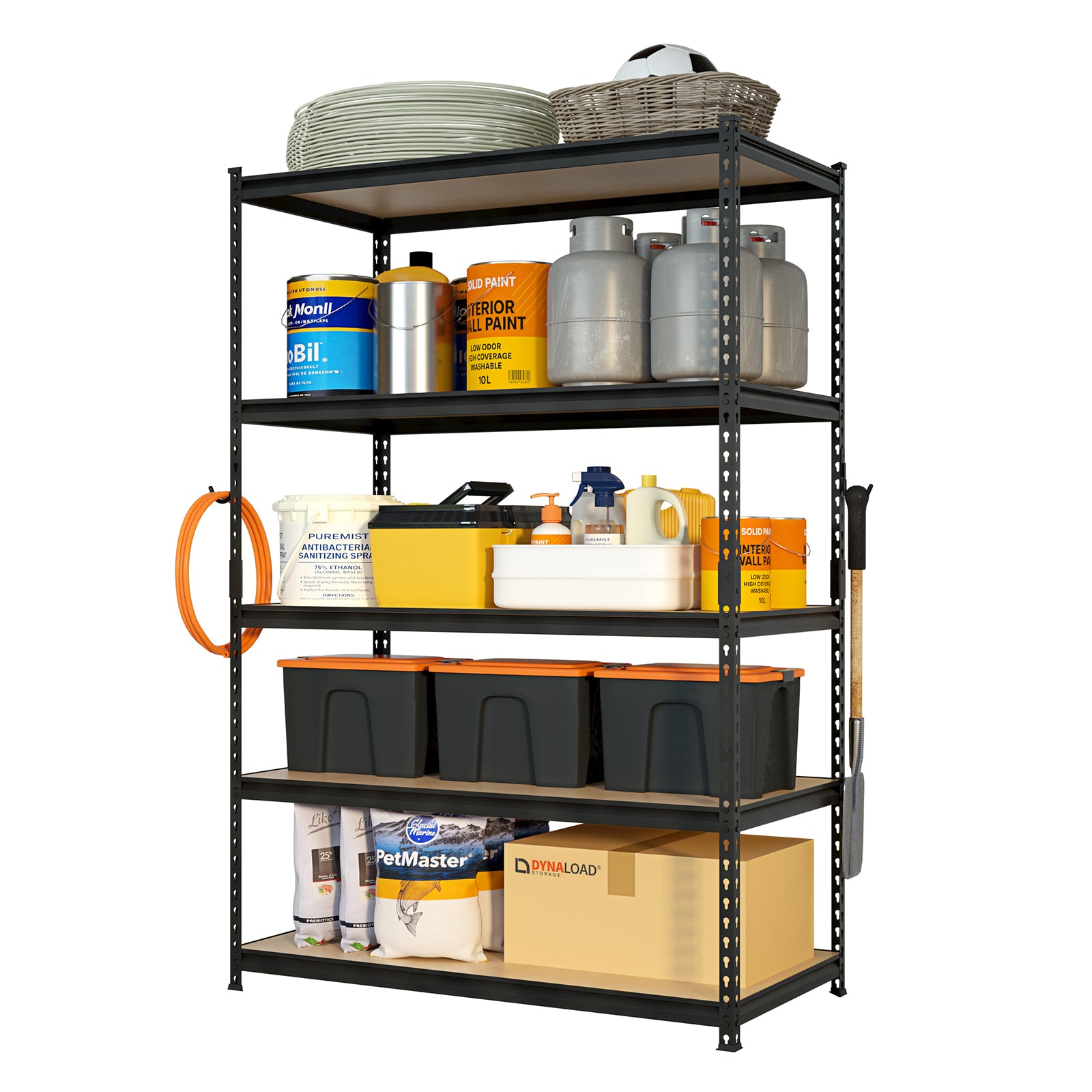 DYNALOAD BASIC 5 Tier Shelves 48