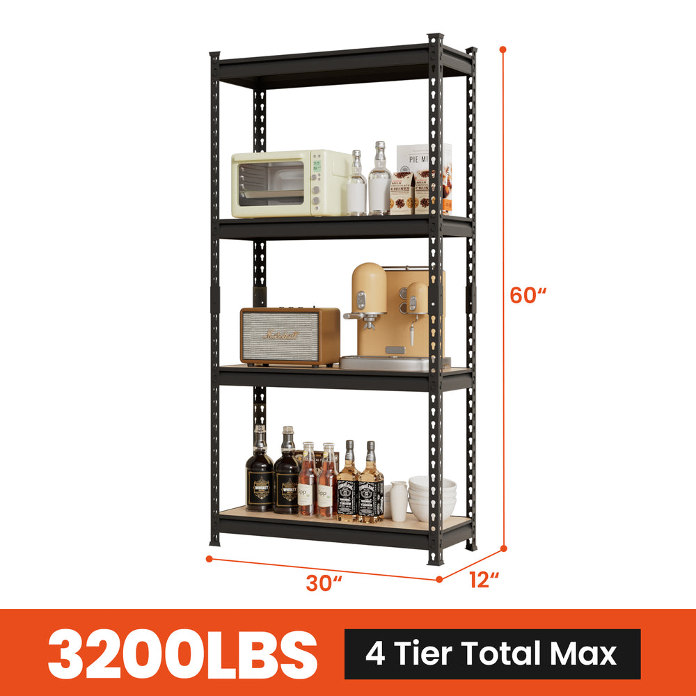 DYNALOAD Basic 4000 LBS Capacity 5-Tier Garage Shelving 48
