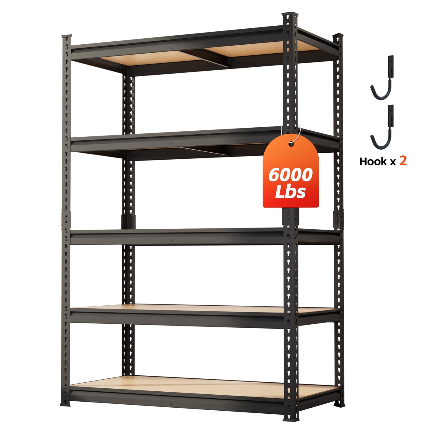 DYNALOAD 5-Tier Garage Shelving size guide 48