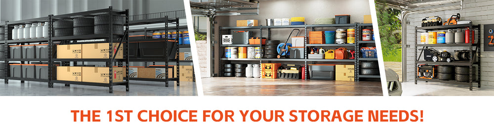 DYNALOAD PREMIUM 8000 Lbs Capacity Garage Shelves 4 Tier 77