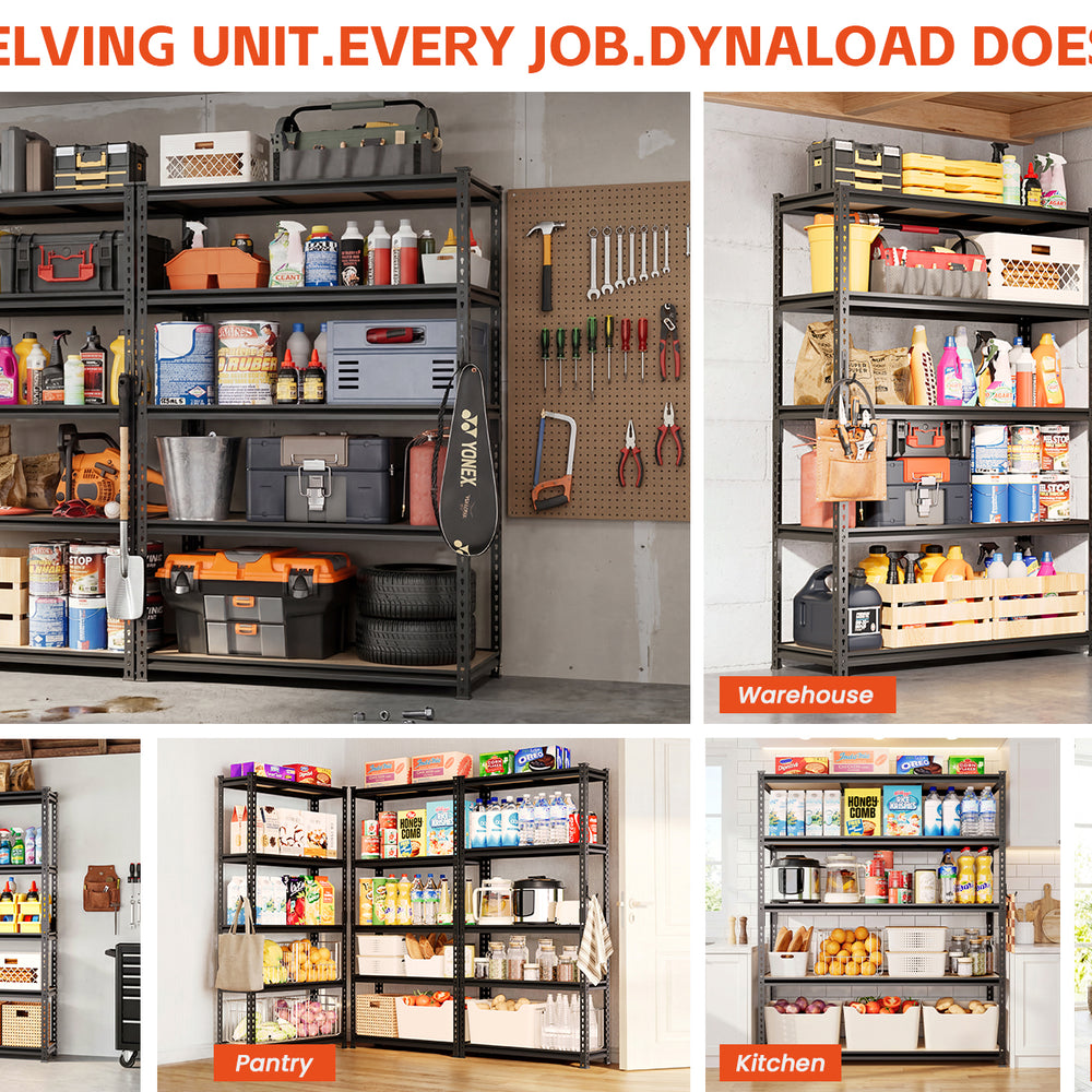 Dynaload DYNALOAD 5-Tier Heavy Duty Garage Shelving for garage 60