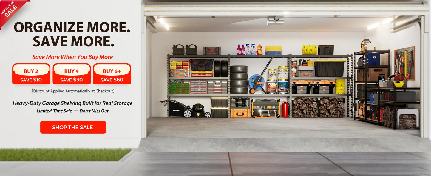 garage shelving Major Promotion